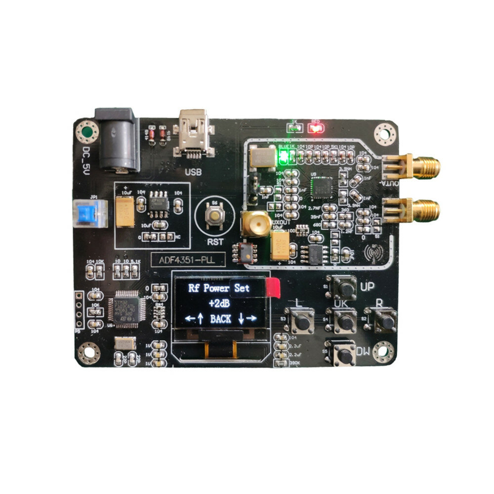 ADF4351 development board 35M-4.4G signal generator signal source 