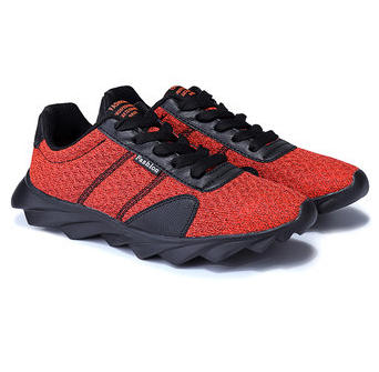 Erkekler için açık hava rahat spor moda bağcıklı nefes alabilen koşu ve yürüyüş ayakkabıları spor ayakkabıları.