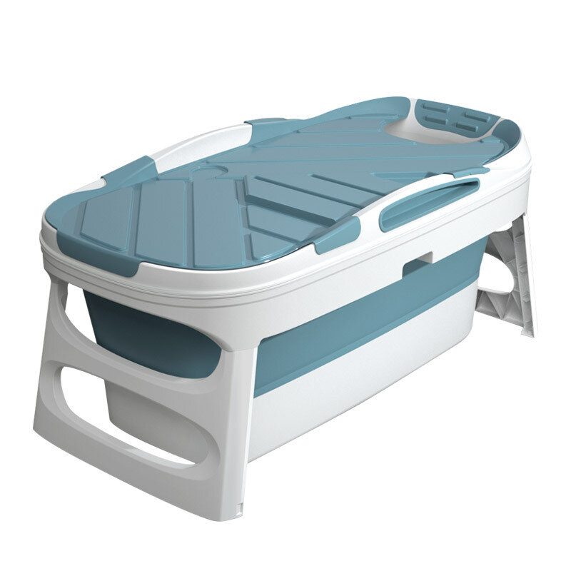 

1.13m/1.4m Portable Foldable Bathtub Barrel Children Baby Bath Basin Swim Tub Sauna Bathtub