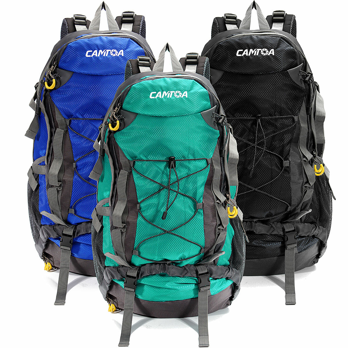 CAMTOA 40L Rucksack Wasserdicht Große Kapazität Outdoor Bergsteigen Camping Reisen Wandern Tasche Schultertasche