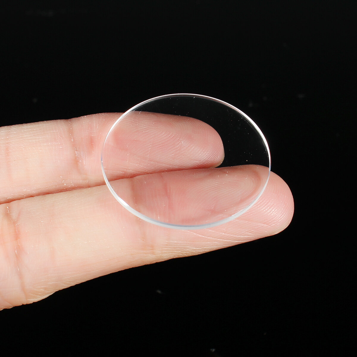 1,2 mm dik plat saffierglas 16 mm-41 mm voor kristalhorloge