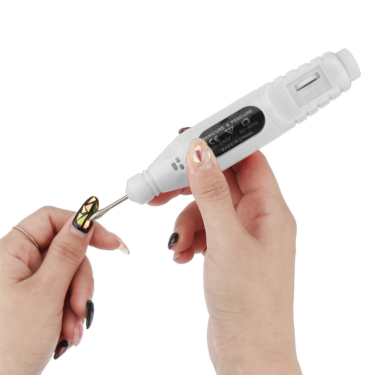 USB Opladen Elektrische Nagelboormachine Poolse Slijpen Nail Art Manicure Tool