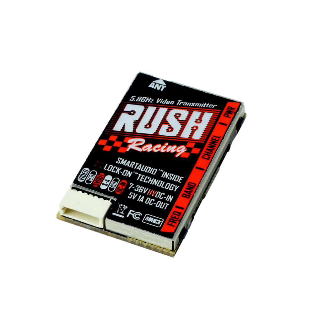 RUSH Tank Racing VTX 5.8G Smart Audio Передатчик видео 20/50/200/500 мВт для RC Дрон Мульти Ротор