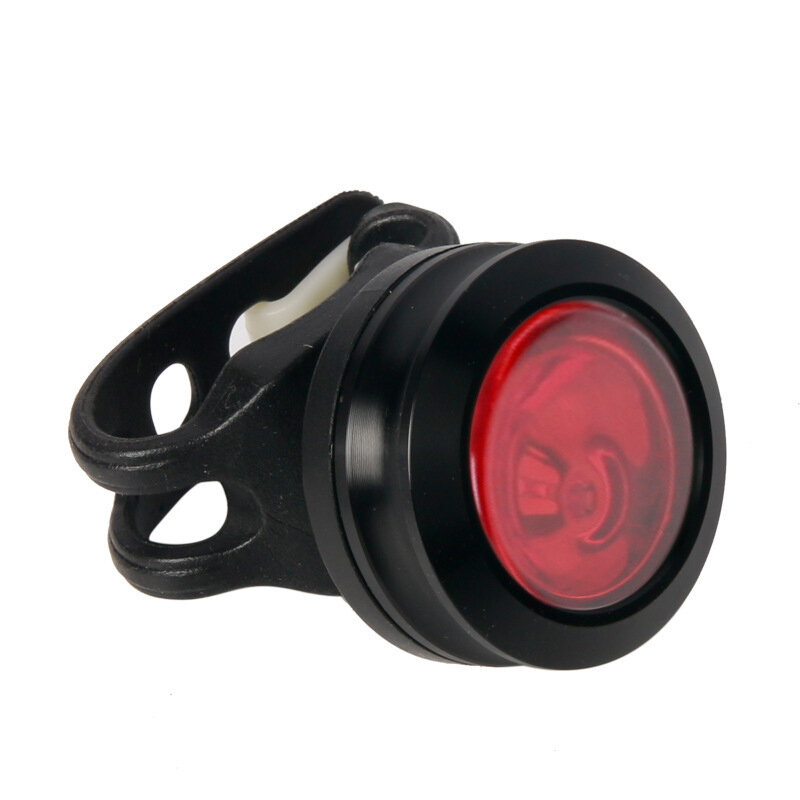

BIKIGHT Red/White LED Bike Taillight 400mAh 3 Modes USB Rechargeable Safety Warning Lamp for Electric Bike Scooter Motor