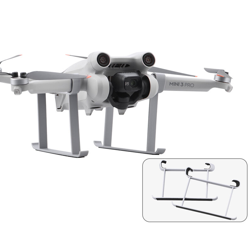 Uitgebreide verhoging Landingsgestel Benen Protector Ondersteuning voor DJI Mini 3 PRO RC Drone Quad
