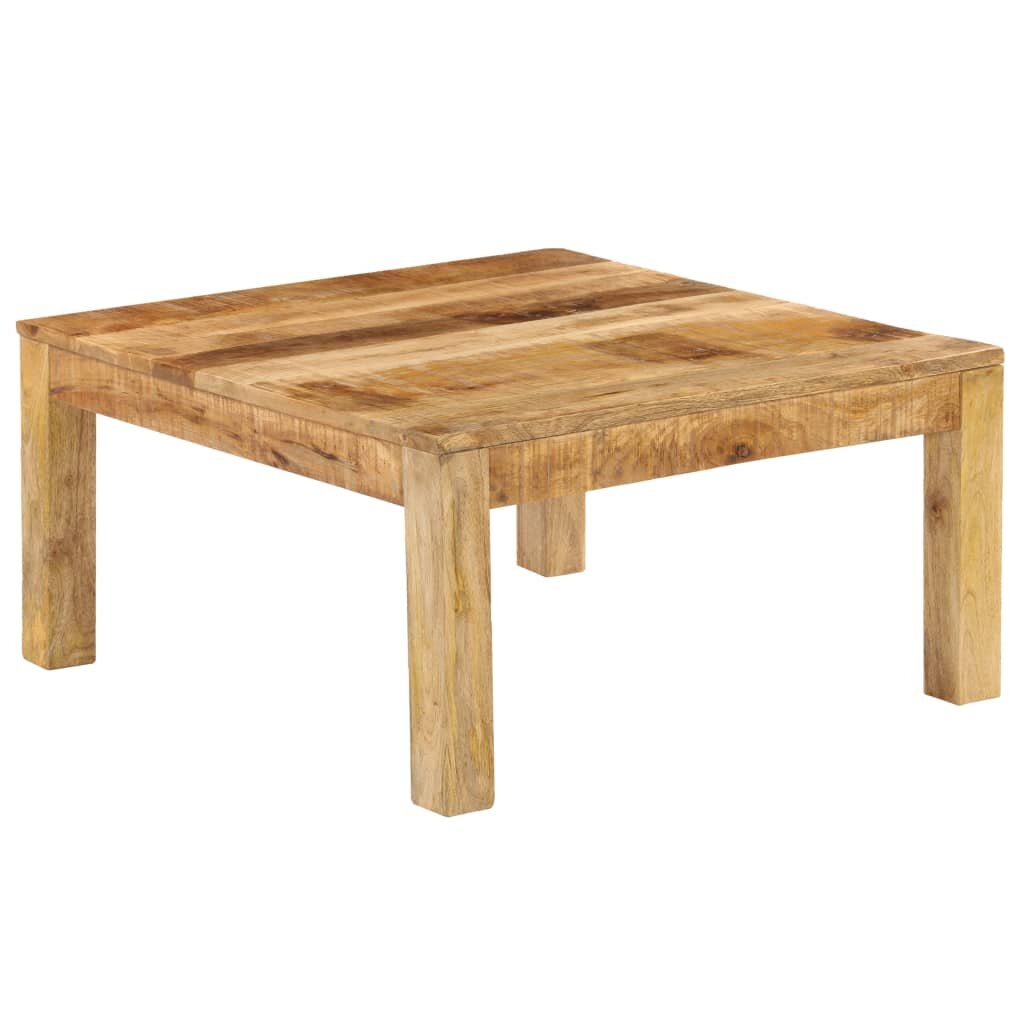

Coffee Table 31.5"x31.5"x15.7" Solid Mango Wood