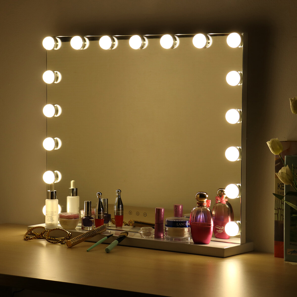 Hollywood make-up spiegel met lichte led-lampen ijdelheid schoonheid kleedkamer