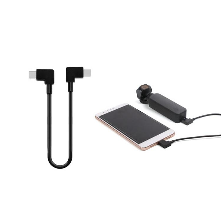 OSMO POCKET Gimbal Type C naar Type C USB Adapter Kabel 30 cm Video Draad Converter voor DJI OSMO ZA