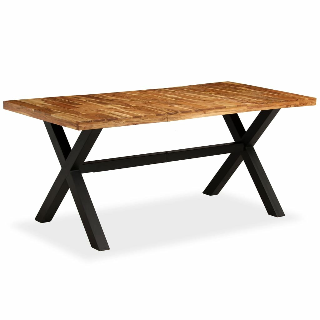 

Dining Table Solid Acacia and Mango Wood 70.9"x35.4"x29.9