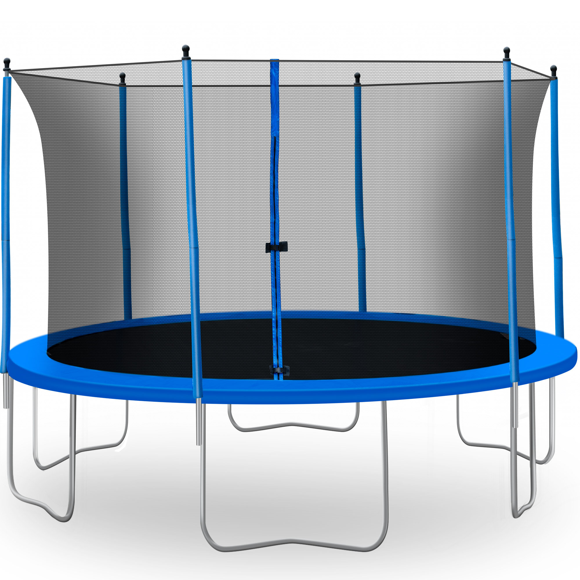 

[USA Direct] 13FT Trampoline Jumping Bed Bungee Fitness Equipment with Safety Protective Net Max Load 330lbs
