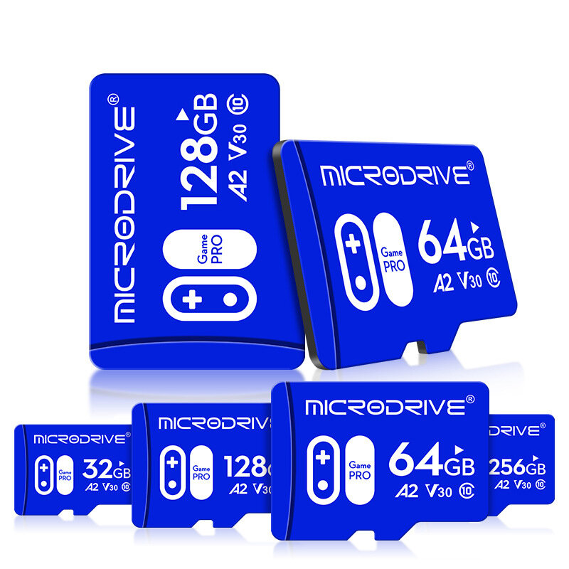 Microdrive Klasse 10 Hoge Snelheid TF Geheugenkaart 32G 64G 128G 256G Micro Sd-kaart Flash kaart Sma