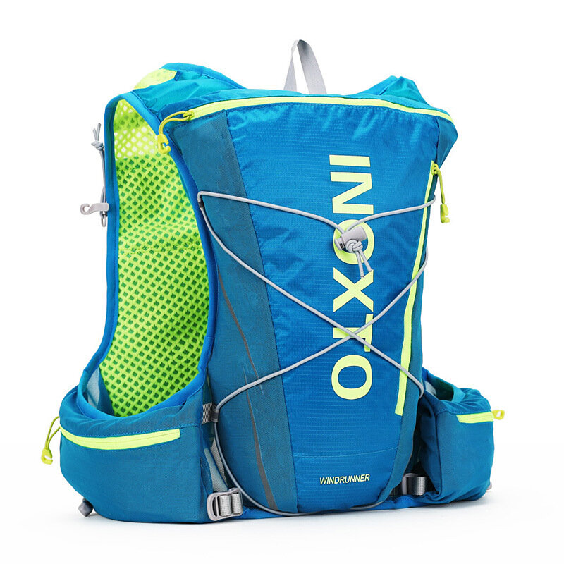 Большой вместительный легкий рюкзак-жилет для бега мужчин и женщин на открытом воздухе, подходит для трейла, пробежек и походов.