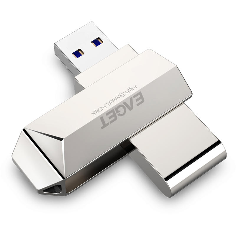 Eaget F70 USB 3.0 128GBメタルUSB FlashドライブUディスクペンドライブ360度回転