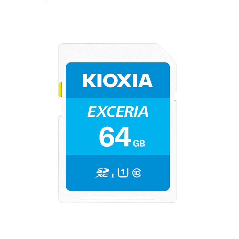 Kioxia SD-geheugenkaart 128G 64G 32G SDXC UHS-I U1 Class10 High Speed SD-kaart voor SLR-camera