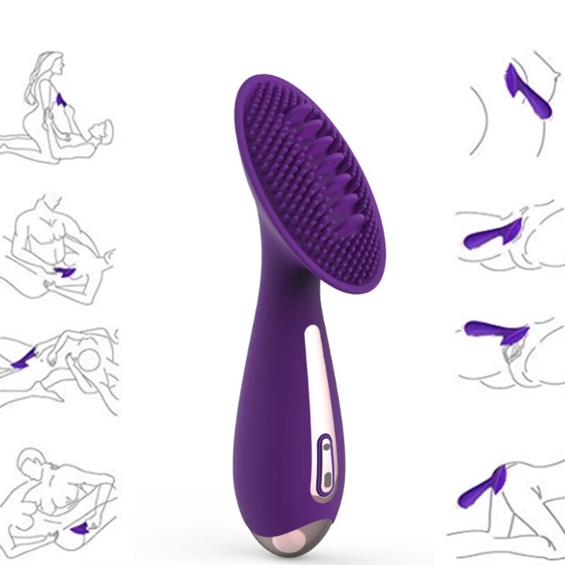 

Silicone tongue Clitoris Stimulator Vibrator Rechargeable G-spot Massage Nipple Sucker Oral Vibrator Adult Sex Toys for