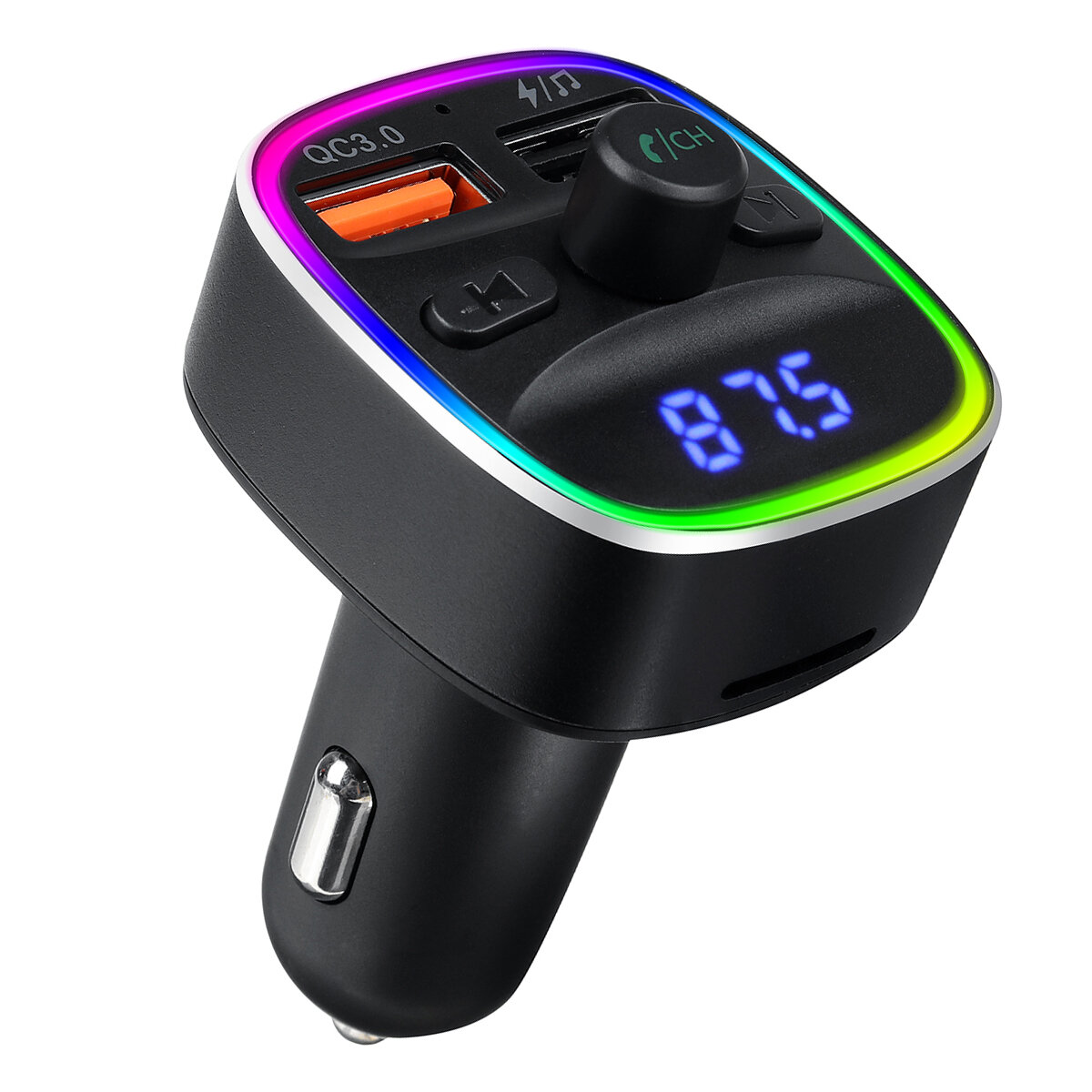 Wireless bluetooth FM Transmitter In-Car MP3 Radio Adapter Car Fast USB