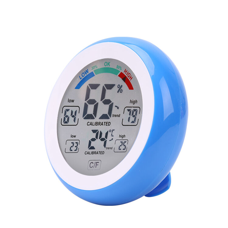 DANIU Multifunctionele digitale thermometer Hygrometer Temperatuur-vochtigheidsmeter Touchscreen Mul