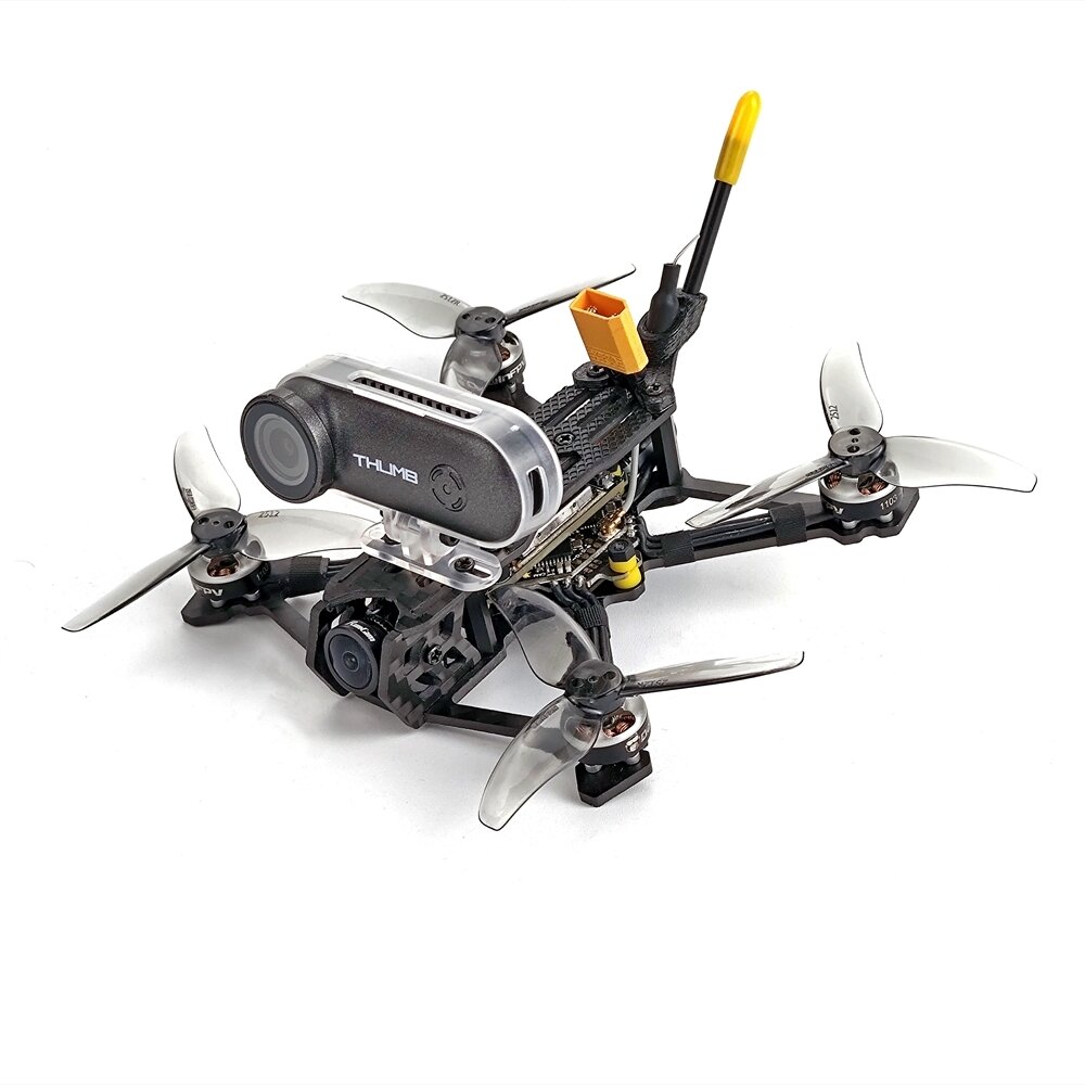 DarwinFPV TinyAPE Freestyle 2.5" 2－3S FPV Racing RC Drone with RunCam Nano4 1103 Motor 600mW VTX Thumb Camera Support ELRS
