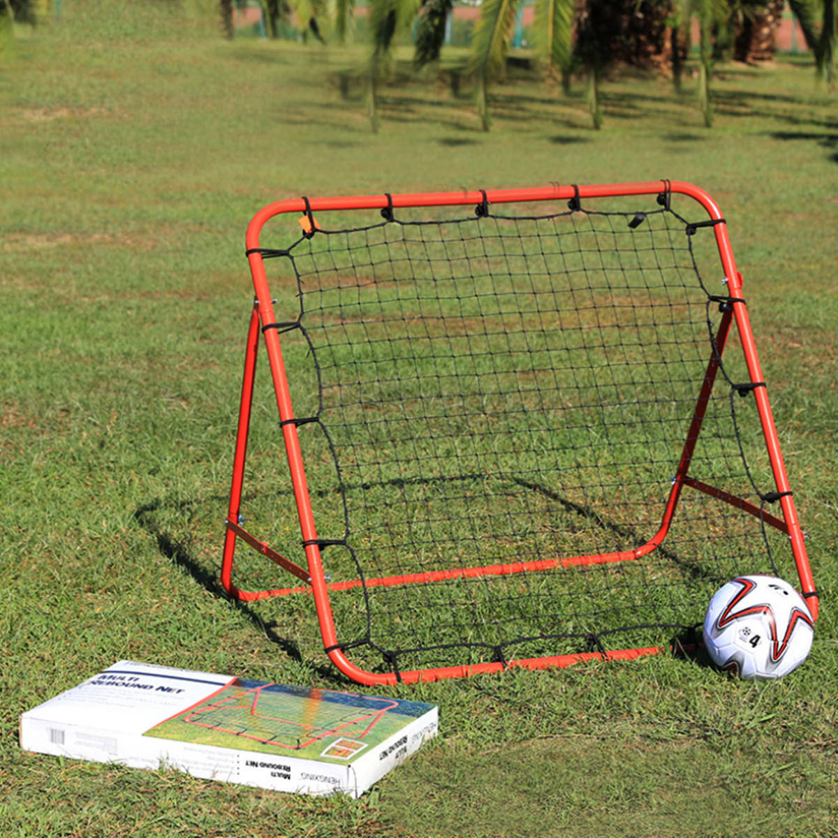 Fußball Baseball Training Übung Ständer Rebound Ziel Mesh-Netz Outdoor-Sport Unterhaltungsausrüstung