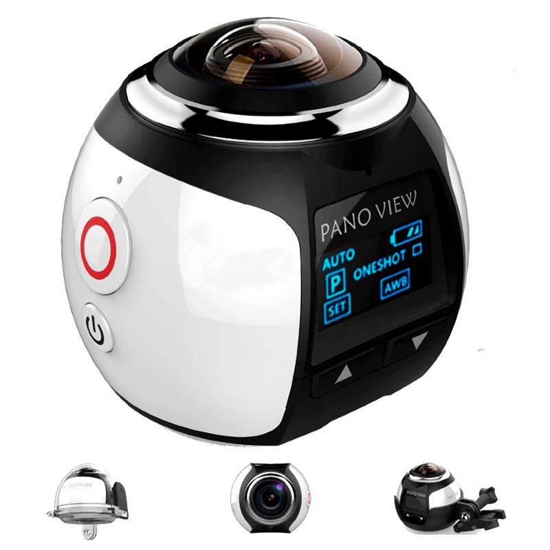 XANES 360? Mini WiFi Panoramic Video Camera 2448P 30fps 16MP Photo 3D Sports DV VR Video And Image A