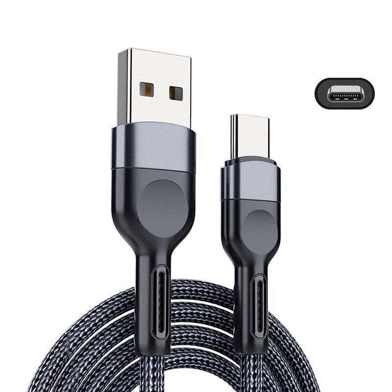 

Bakeey USB to USB-C Cable Fast Charging Data Transmission Cord Line 1m/2m long For DOOGEE S88 Pro For OnePlus 9Pro For X