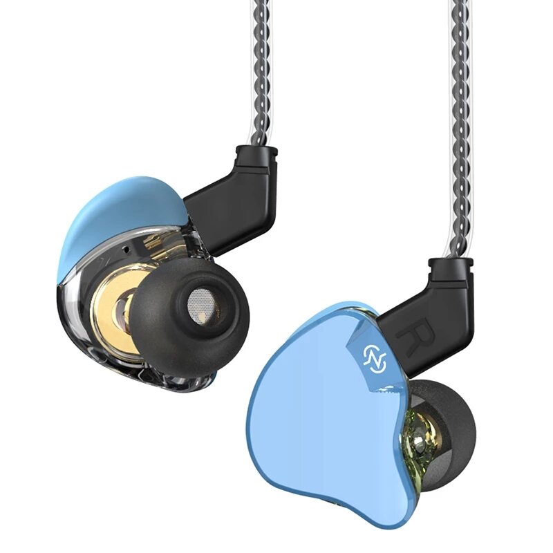 [1DD BA] CCZ Emerald Bedrade hoofdtelefoon in-ear monitoren Headset Monitoren Oordopjes HIFI Bass Sp