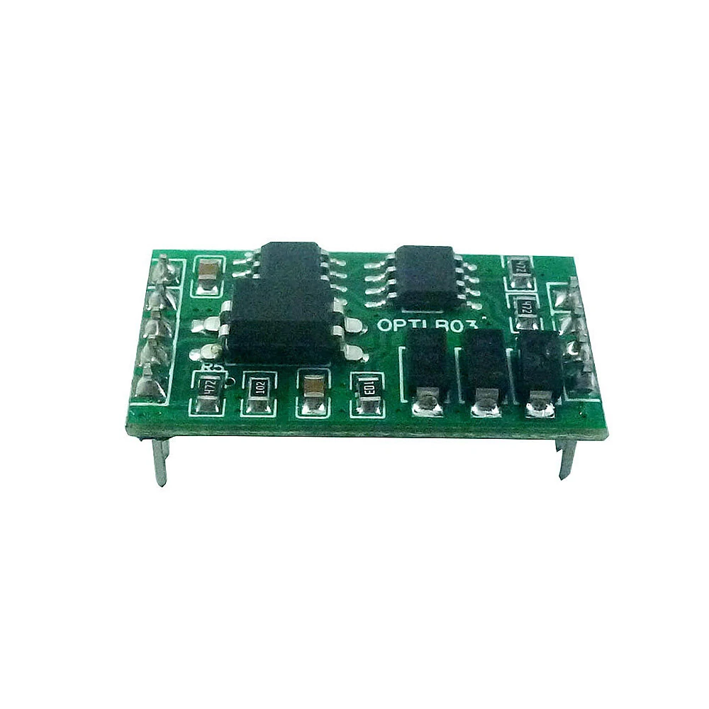 Optlb03 industrial grade uart ttl to rs485 isolated communication surge protection for arduino un0 mega raspberry pi 4 nodemcu esp8266