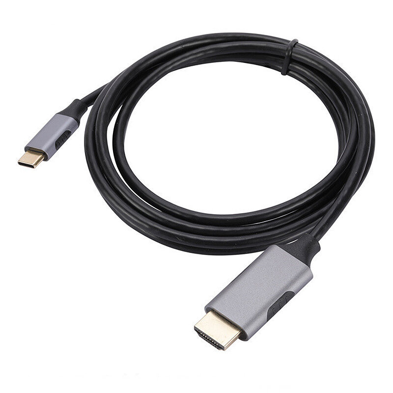 MNNWUU Type-C 3.1 to HDMI-Compatible Adapter Cable 4K@60Hz USB-C Cable Extend Adapter for Phone MacBook PC Monitor Proje