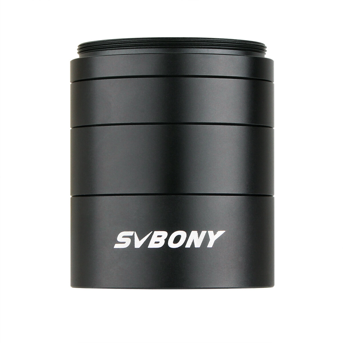 

SVBONY T2 Extension Tube Kit Length 5mm 10mm 15mm 20mm M42x0.75 on Both Sides Length Black