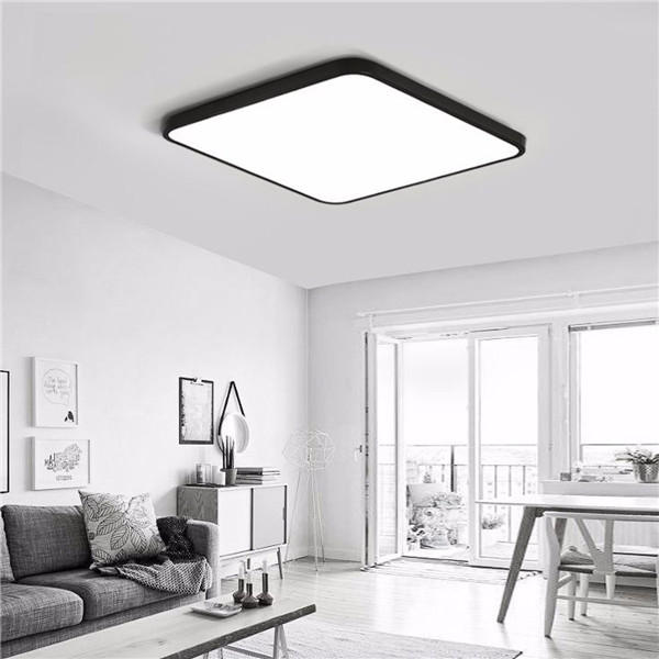 

30W Modern Dimming LED Ceiling Light Surface Mount Lamp with Remote Control for Bedroom Bar
