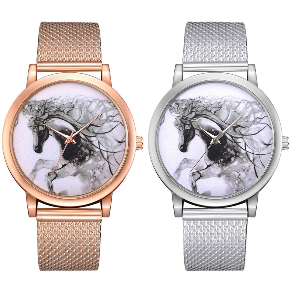 

LVPAI P598 China Style Horse Dial Face Women Wrist Watch