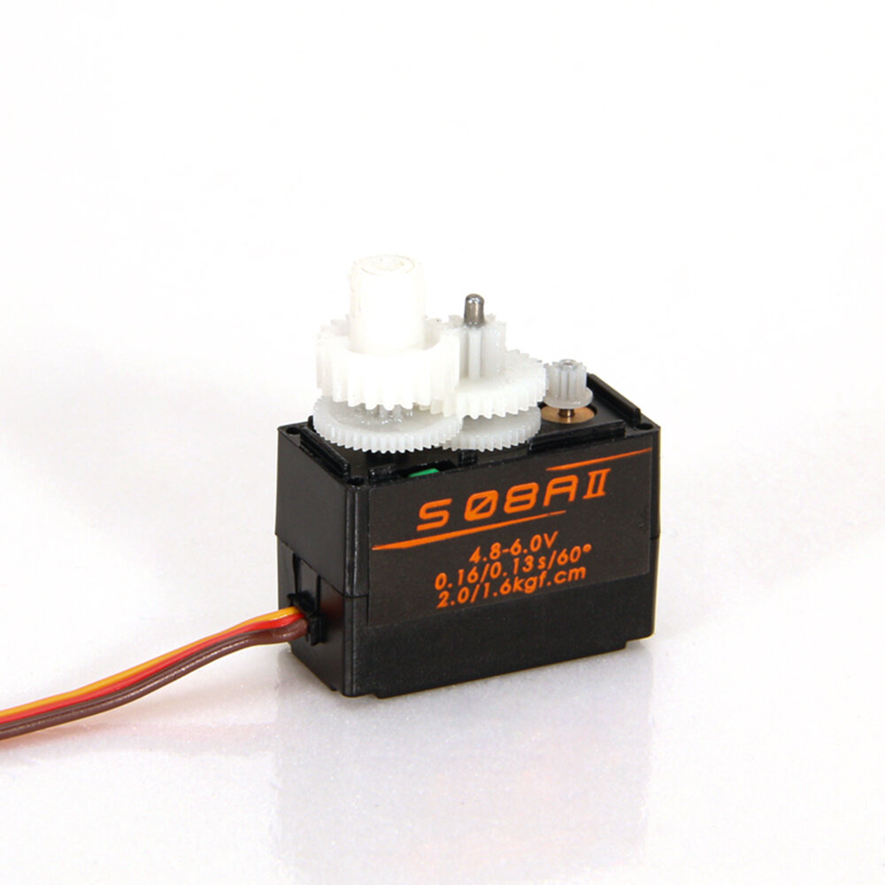 

Bcato S08A II 4.8-6.0V Plastic Gear Micro Analog Servo For RC Airplane RC Robot Fixed wing