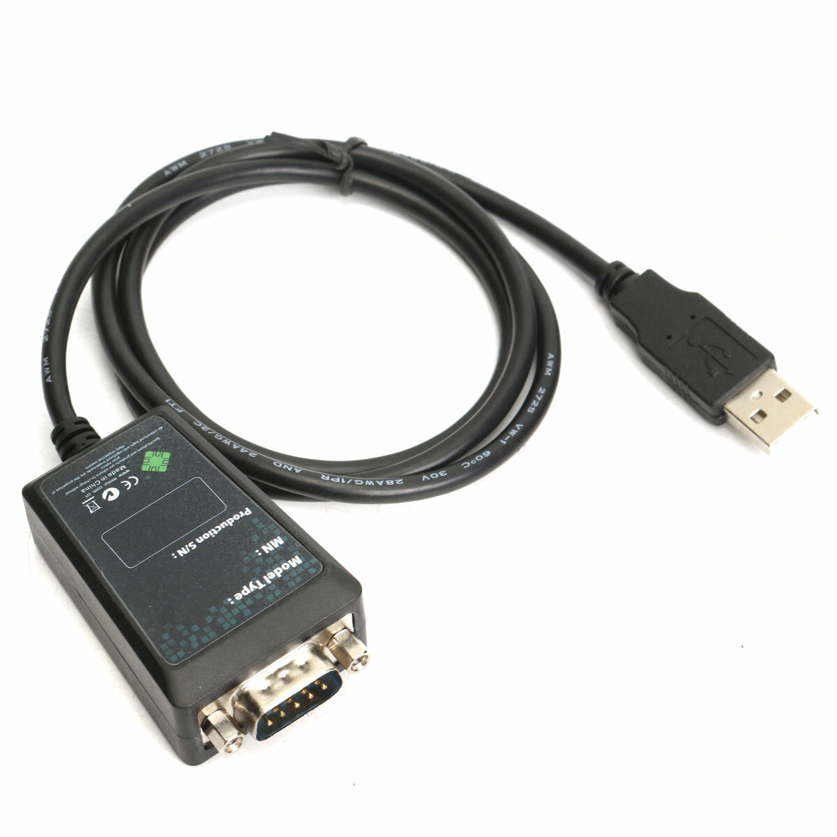 

LEORY RS232 DB9 (FTDI Chipset) 232A Set Kit Profeesional USB to Serial Port Converter Cable Connector Wire