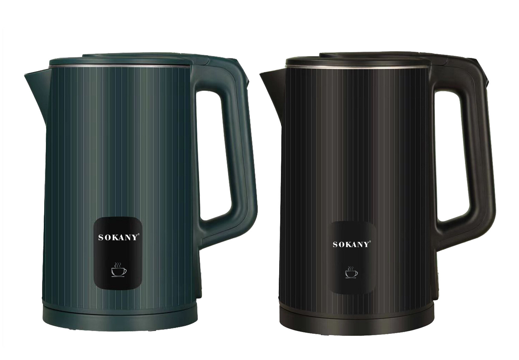 SOKANY 1061 Electric Kettle 2.5L Household Automatic Power Off Stainless Steel Kettle