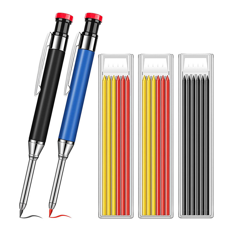 best price,metal,solid,carpenter,pencil,set,with,18pcs,for,woodworking,coupon,price,discount