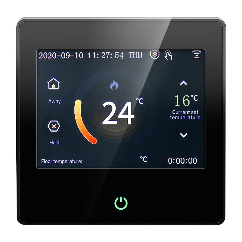 ME102H Tuya WiFi Smart LCD Touch Screen Thermostat Heating Temperature Controller Works with Alexa G