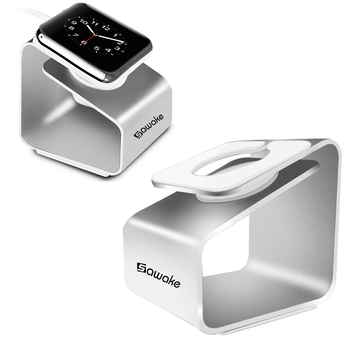 Sawake Aluminum Alloy Charging Watch Stand for Apple Watch