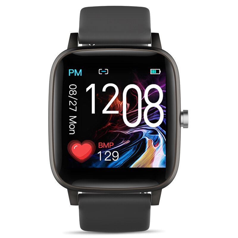 

[bluetooth 5.0]Bakeey V98L 1.4 inch HD Full Touch Screen Blood Oxygen Heart Rate Monitor Fashion UI Ultra-thin Smart Wat