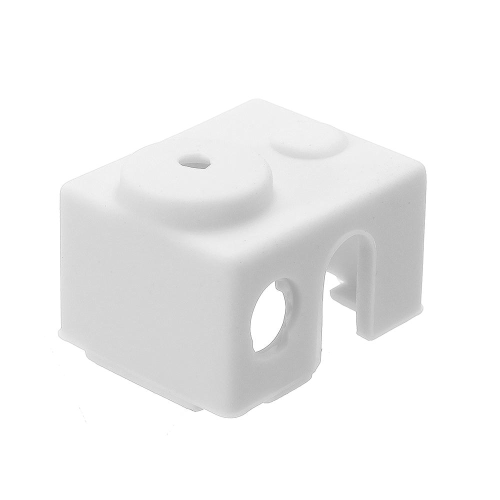 

3pcs White Universal Hotend Block Insulation Sock Silicone Case For 3D Printer
