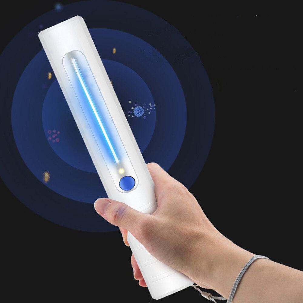 

Ручной стерилизатор UVC LED Бактерицидный Лампа Маленькая портативная ультрафиолетовая стерилизация Палка для бытовой ма