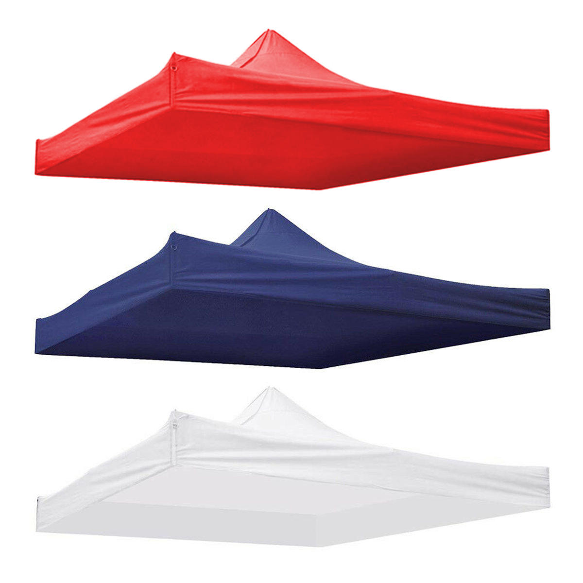 Cobertura superior impermeável de substituição para tenda de pátio ou gazebo de 9,5x9,5 pés em tecido 420D com proteção UV.