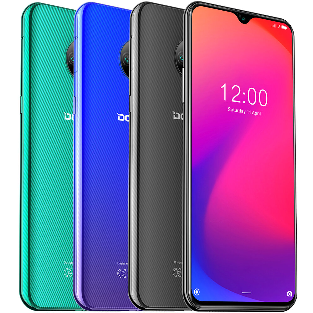 DOOGEE X95 Global Version 6.52 inch Android 10 4350mAh Face Unlock 13MP Triple Rear Camera 2GB 16GB MT6737V 4G Smartphone Mobile Phones from Phones & Telecommunications on banggood.com