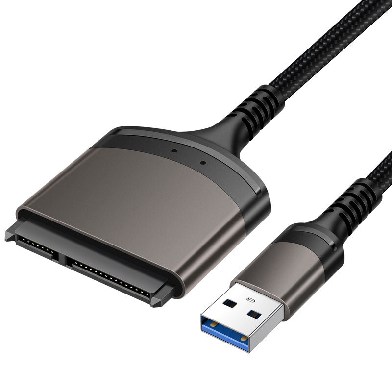 E-yield USB3.0 to SATA Hard Drive Data Cable Supports 2.5 inch External SSD HHD SATA 22 Pin Hard Disk Converter Adapter