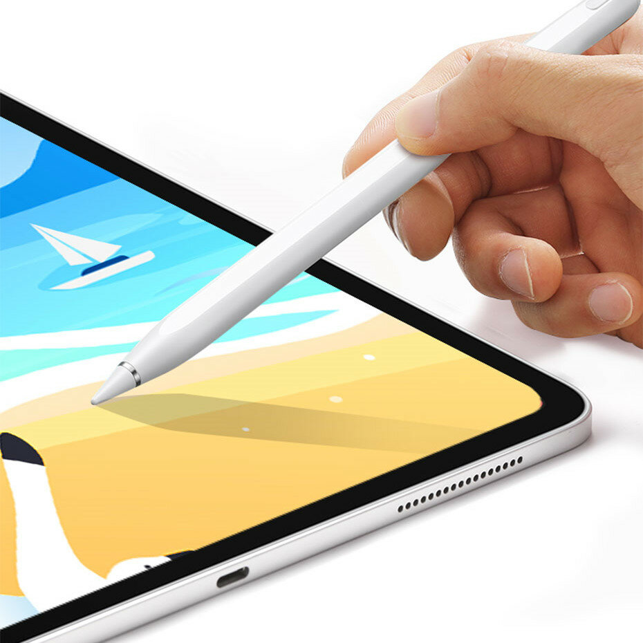 [US$49.99] UGREEN Pennino magnetico per tablet con ricarica, compatibile  con iPad Pro Air Mini 2022, Penna a inclinazione Bluetooth senza fili e