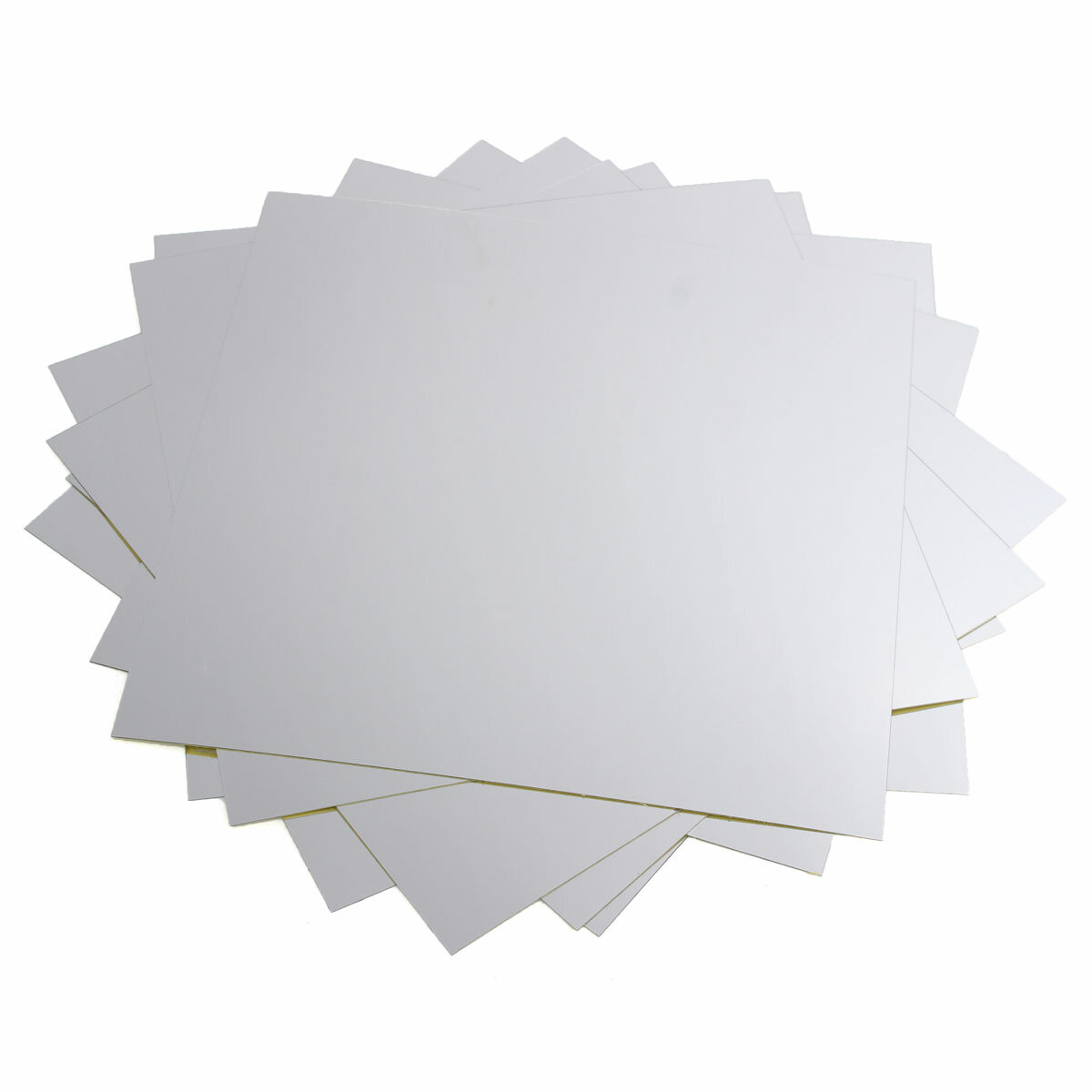 9st 15x15cm spiegelende bladen vierkante niet-glazen spiegels tegels zelfklevende spiegel muursticke