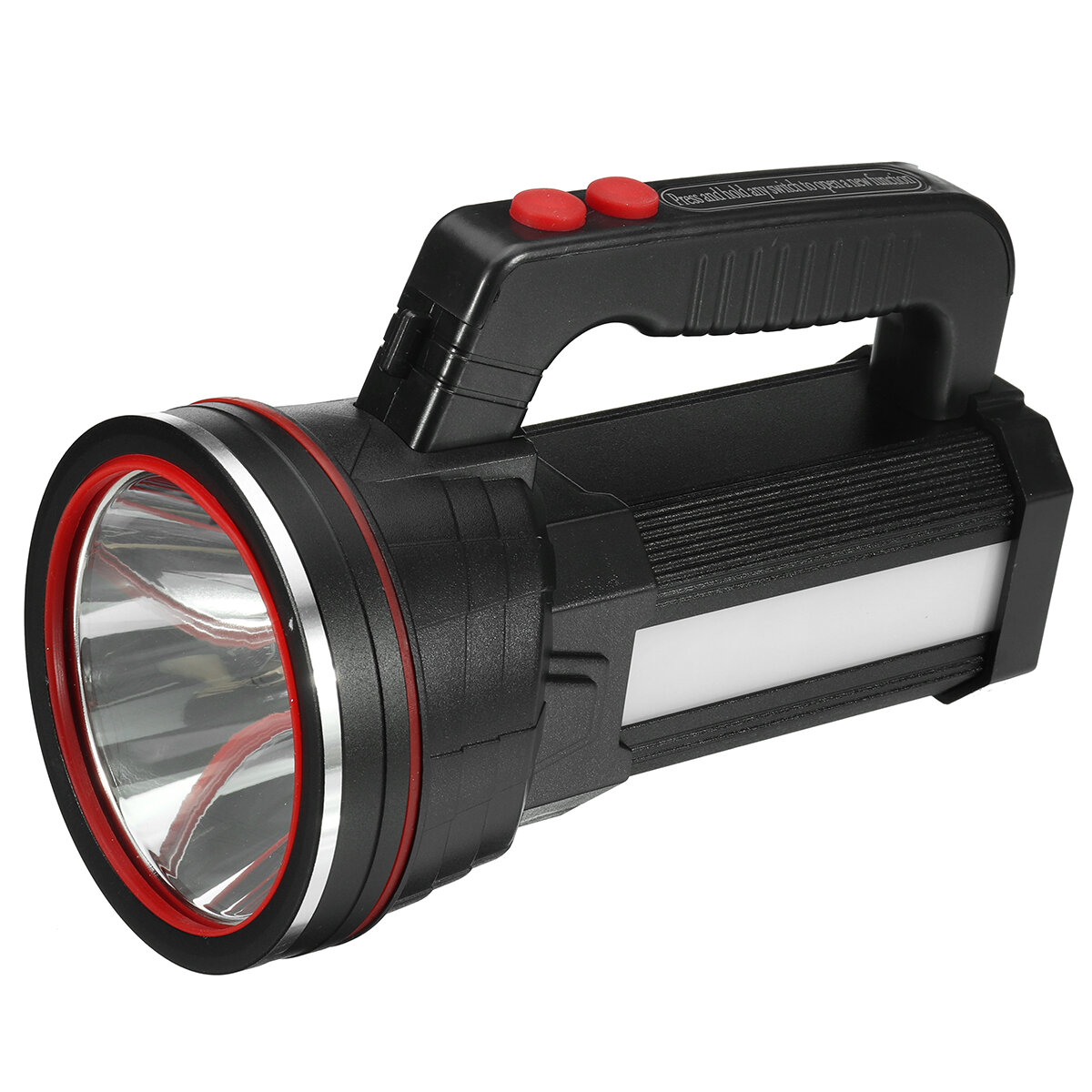 Spotlight Super heldere LED-zaklamp 2 standen USB oplaadbare schijnwerper LED-zaklamp Vissen Jagen