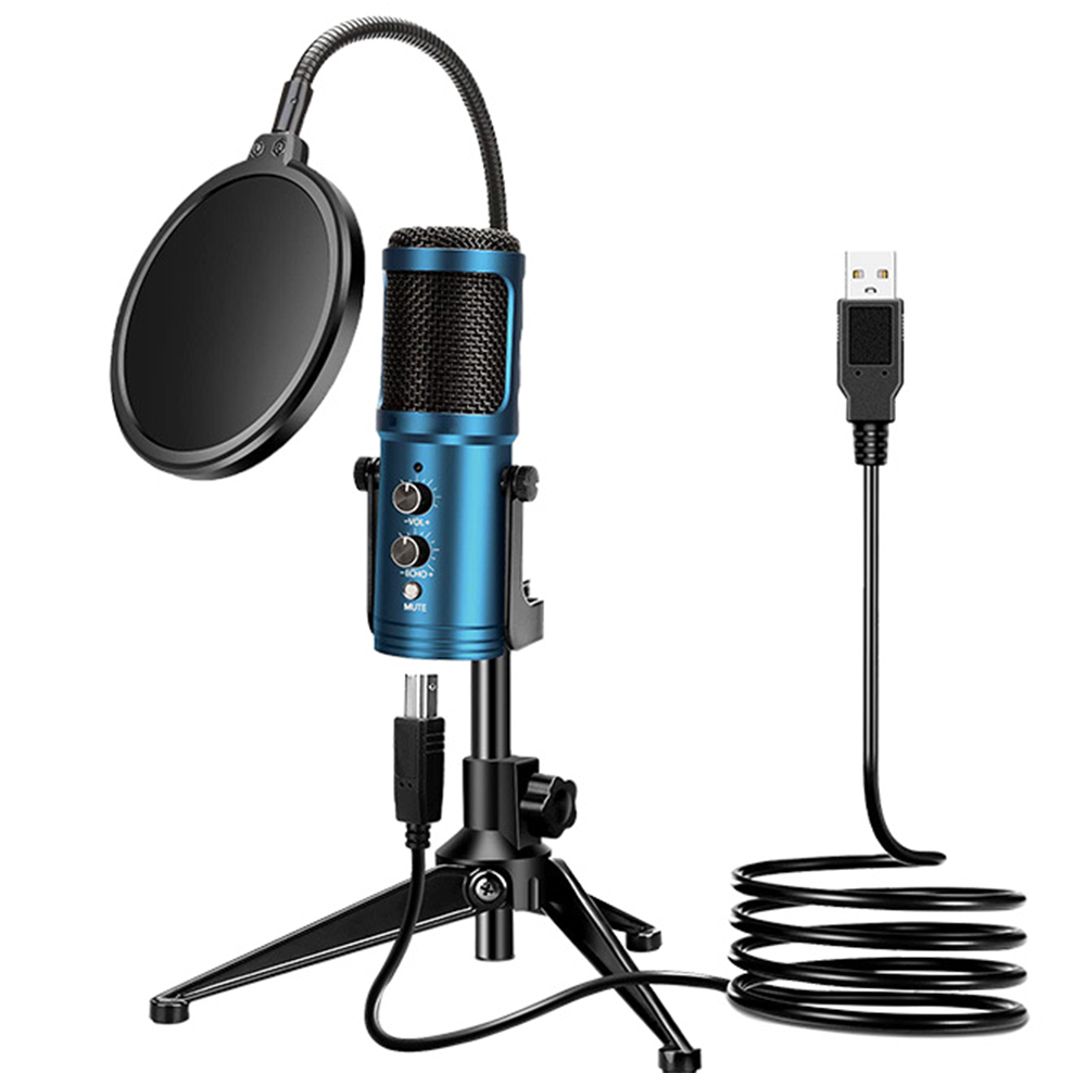 Gitafish K58 USB Live Microfoon Opnamemicrofoon Condensatormicrofoon