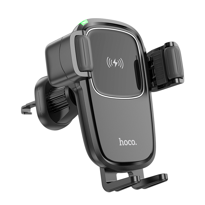 

HOCO HW1 15W 10W 7.5W 5W Wireless Charger Car Air Vent Fast Wireless Charging Holder for iPhone 14 13 12 for Huawei Mate