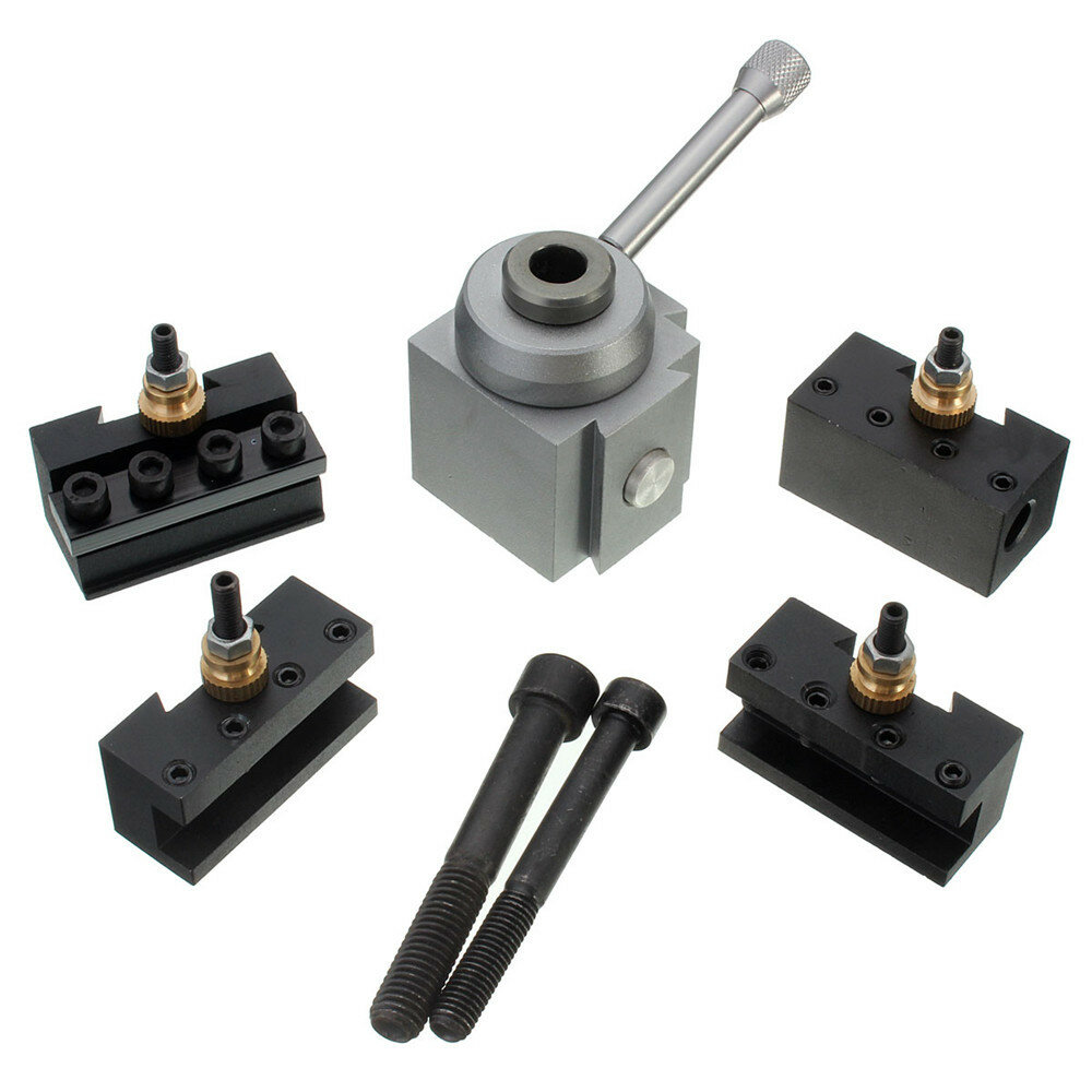 DSY Mini Quick Change Tool Post Holder Kit Set For Table Hobby Lathes Metal Lathes 