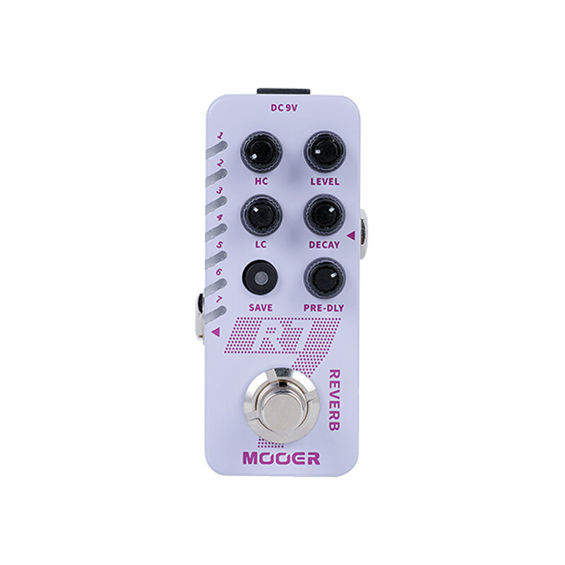 

Mooer M705 Digital Reverb Effect Micro Guitar Effects Pedal